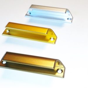 Maniglietta in alluminio